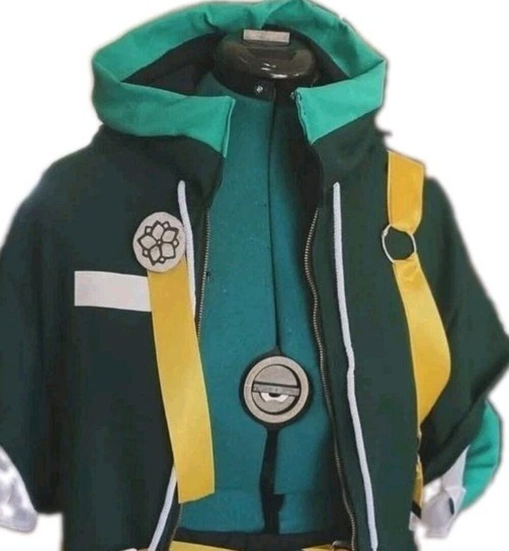Genshin Impact Tighnari Cosplay Cool Hoodie Tops Harajuku Jacket Coat Hoodie S/M